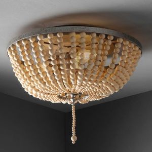 Beaded/Metal LED Flush Mount by Jonathan Y